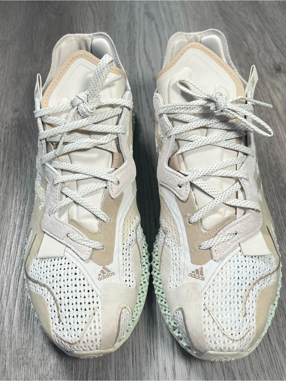 adidas EVO 4D END FW9953 Dune Men’s Running Shoes Size 11.5 Beige Consortium